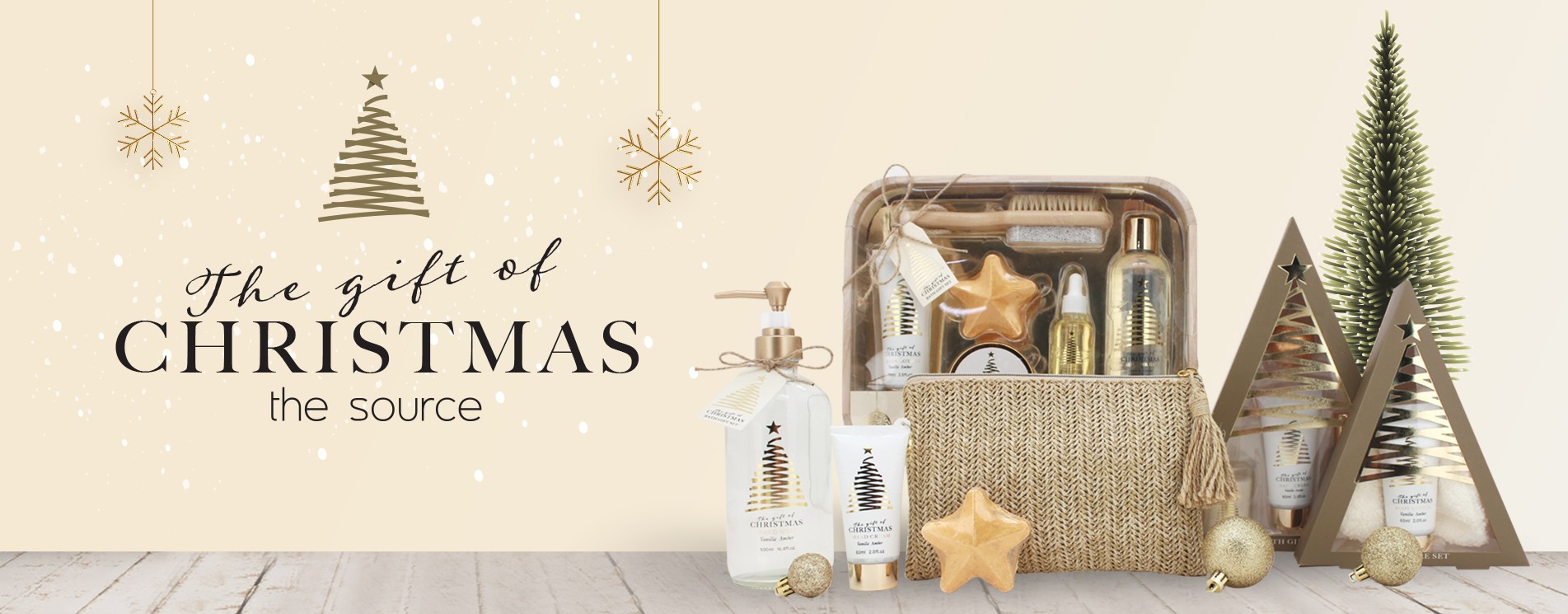 Set regalo da bagno di Natale