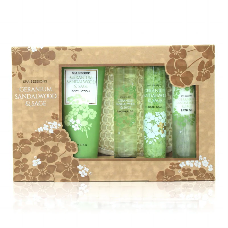Set regalo per bagno e doccia