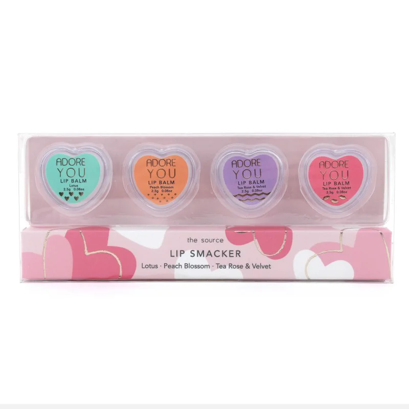Set regalo balsamo per le labbra per lei