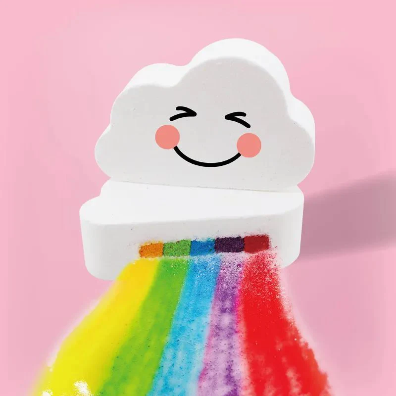 Bomba da bagno arcobaleno